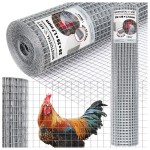 Siatka zgrzewana hodowlana ocynk 25x25x1,7mm (h-1,5m) (25mb)